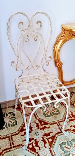 Sedia ferro pieno - in,