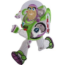 Disney Toy Story Buzz Lightyear Patch Embroidered Badge Iron Sew On Clothes Bag