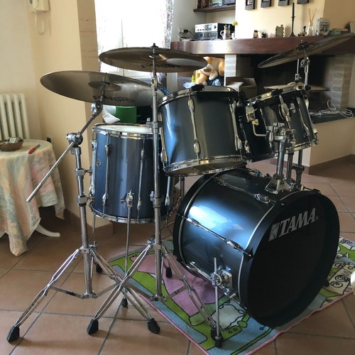 Batteria acustica tama - batteria,