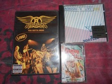 lot CD/ DVD/ K7 Metal hard