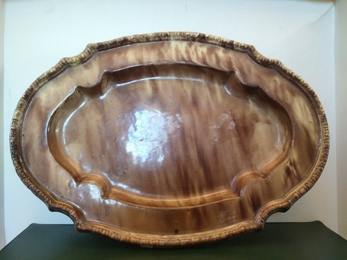Vassoio ceramica fine xviii - ceramica,