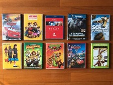 assortimento cd film genere bambini e per tutta la famiglia