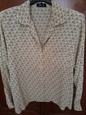 camicia in pura seta taglia