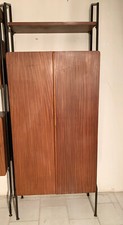 vintage armadio modernariato svedese anni ‘60 - legno e metallo