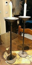 PAIR OF COPPER-BRASS METAL