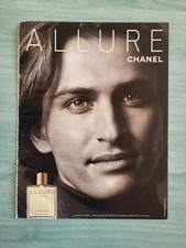 ALLURE CHANEL EAU DE TOILETTE CLIPPING RITAGLIO PUBBLICITA' ADVERTISING #692
