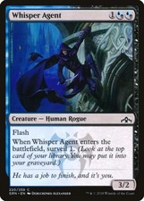 MTG Magic GRN Guilds of Ravnica - 1x EN NM 220 C Whisper Agent