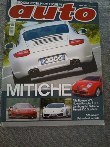 Auto rivista agosto 2008 - rivista,