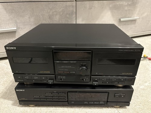 Stereo sony vintage doppia - sony,