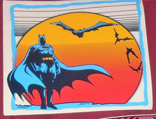 ADESIVO VINTAGE Anni 80 BATMAN