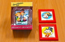 PRONIPOTI (JETSONS) DECORAZIONE NATALIZIA +  2 QUADRETTI CLUB TOPOLINO PAPERONE