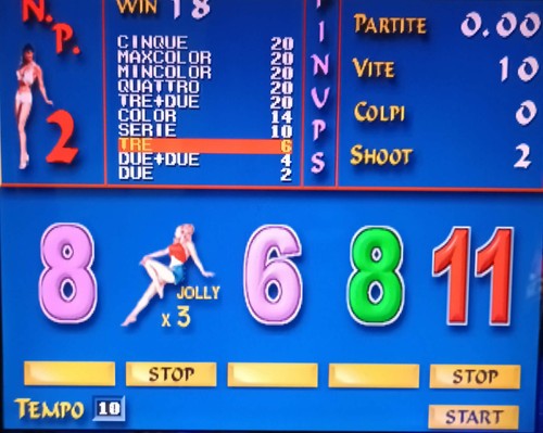 Scheda video poker - scheda,