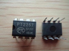 2pcs PT2257 Regolatore elettronico di volume IC DIP8 NUOVO
