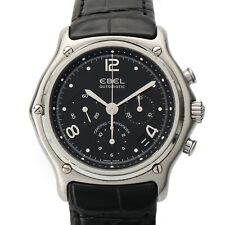 CRONOGRAFO EBEL 1911 LE MODULOR CAL 137 CINTURINO ORIGINALE FUNZIONANTE OTTIMO 41,5MM