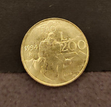 Moneta 200 Lire San Marino