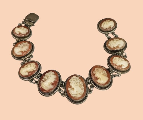 Bracciale cammeo sorelle - bracciale,