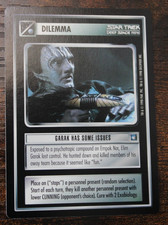 Star Trek CCG - Deep Space Nine - Garak ha alcuni problemi
