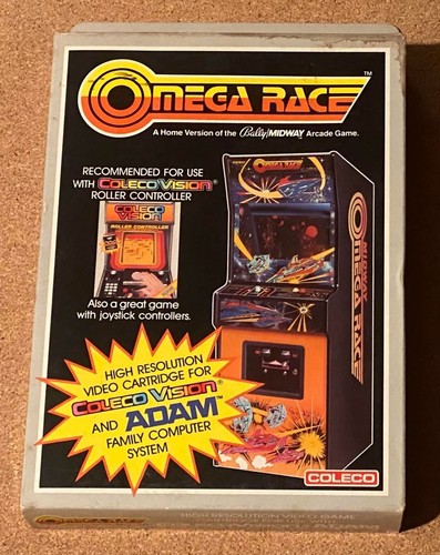 Omega race coleco vision - omega, by
