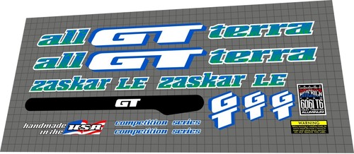 Set decalcomanie zaskar - decalcomanie, gt
