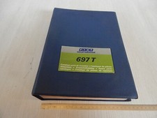 CATALOGO RICAMBI SOLO MECCANICA ORIGINALE FIAT 697 T TP 3° EDIZIONE 1976