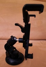 Supporto porta tablet da auto a ventosa regolabile, inclinabile, ruotante