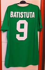 Maglia Fiorentina Batistuta in cotone vintage anni 90 come nuova