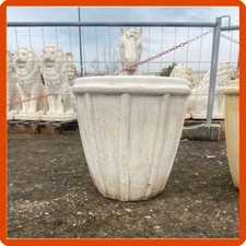 Vaso in cemento pietra fioriera da giardino esterno interno per piante H43