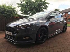 KIT SCOCCA FORD FOCUS ST MK3 FACELIFT LOW LINE SPLITTER (2015 in poi) NERO LUCIDO