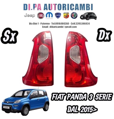 Coppia fanali stop - stop, sx