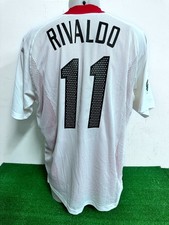 MAGLIA MILAN RIVALDO MATCH WORN INDOSSATA SHIRT JERSEY CAMISETA 2002/2003 COA