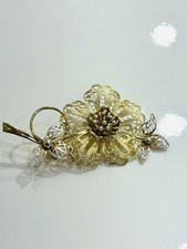 925 Silver Filigree Brooch
