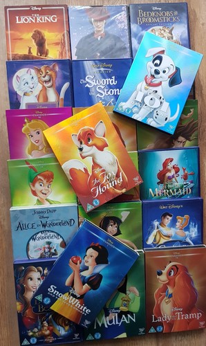 Lots disney dvd - lots, white