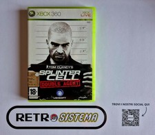 Microsoft Xbox 360 Tom Clancy's Splinter Cell Double Agent PAL italiano ottimo