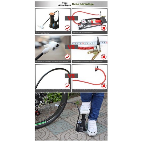 Pompa pedale bicicletta - pompa,