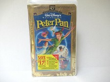 New Peter Pan vhs Tape 45th