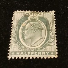 Francobollo mezzo penny