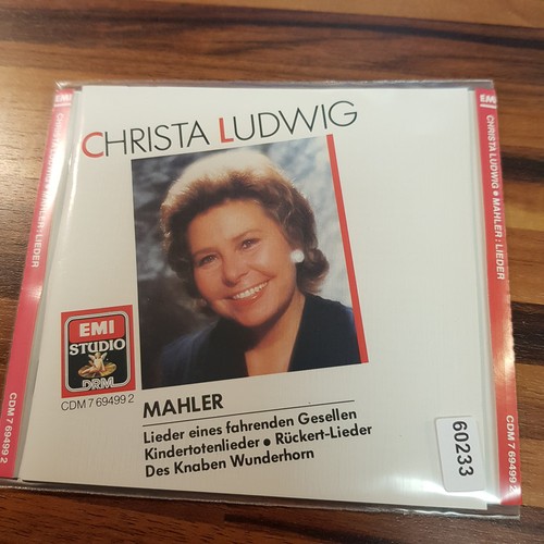 Christa ludwig mahler lieder - christa,