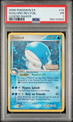 Psa 2006 pokemon legend - ex,