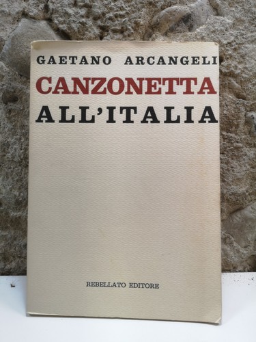 Canzonetta all italia - canzonetta,
