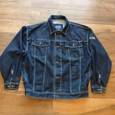 Vintage FUBU Denim Jacket Mens