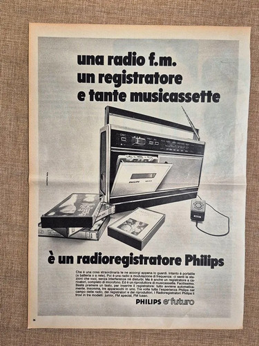 Radioregistratore philips - radioregistratore,
