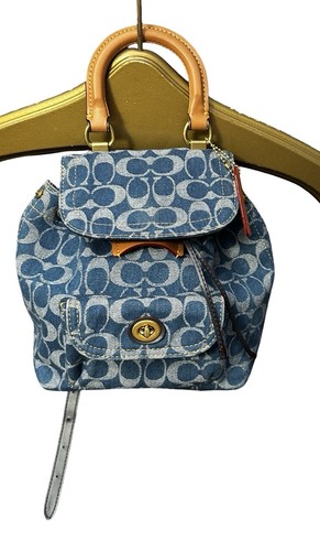 Zaino coach mini riya firmato - zaino,