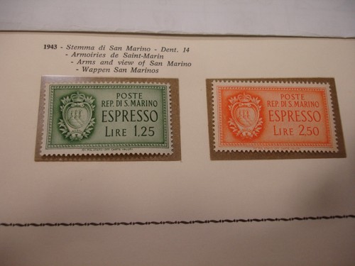 San marino 1943 espressi - 1943,