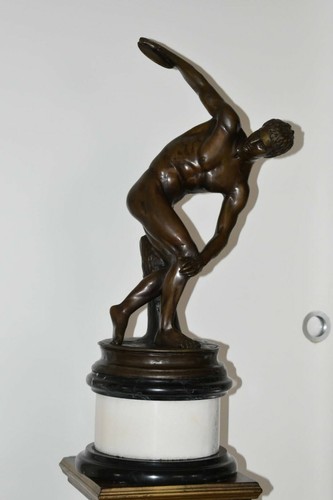 Scultura bronzo - in,