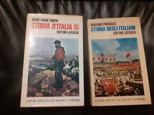 2 LIBRI Laterza: STORIA D'ITALIA 1861-1969 - Smith - 1976, STORIA DEGLI ITALIANI