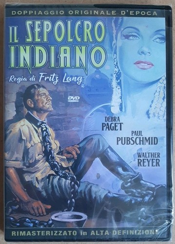 Sepolcro indiano 1959 dvd - sepolcro,