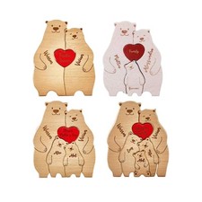 Orso Famiglia in legno Puzzle