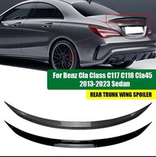 ✅ Alettone Spoiler Mercedes Cla C117 C118  Solo Nero ✅prezzo più Basso del Web