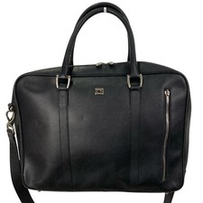 Pineider Black Leather City