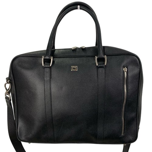 Pineider black leather city - pineider,